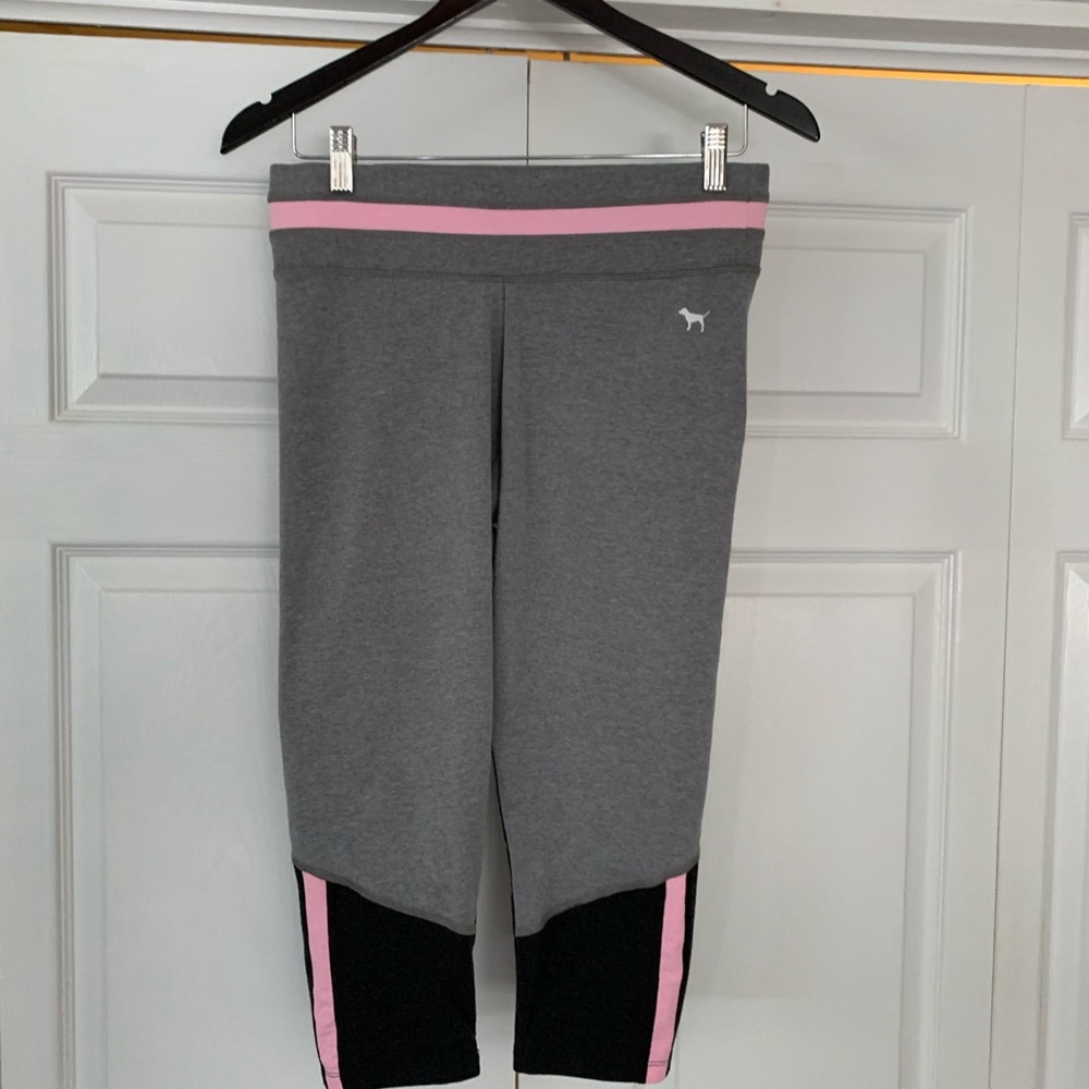 Pink by VS yoga capris